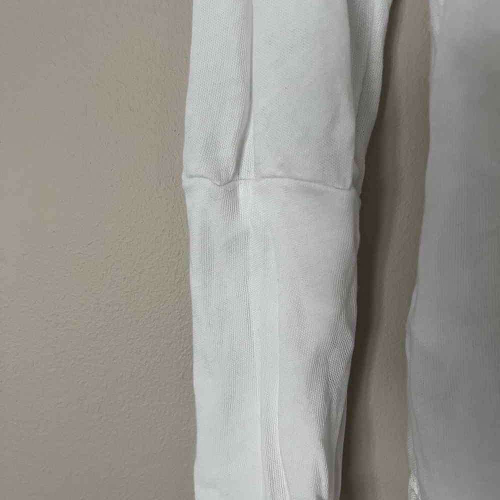 CHADOR WHITE LONG SLEEVE T-SHIRT - Size: Small. - Picture 6 of 6